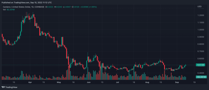 Cardano price 4
