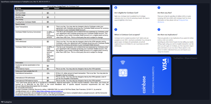 Coinbase Visa