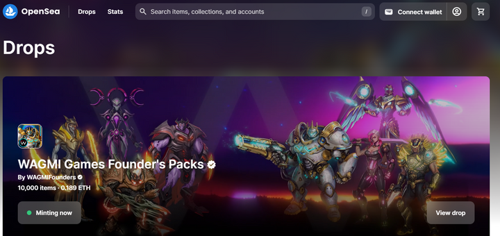 NFT Marketplace to submit collection
