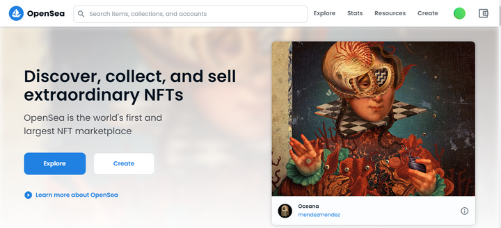Opensea NFT Marketplace