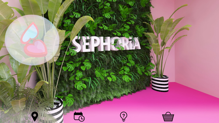 Sephoria Metaverse of Sephora