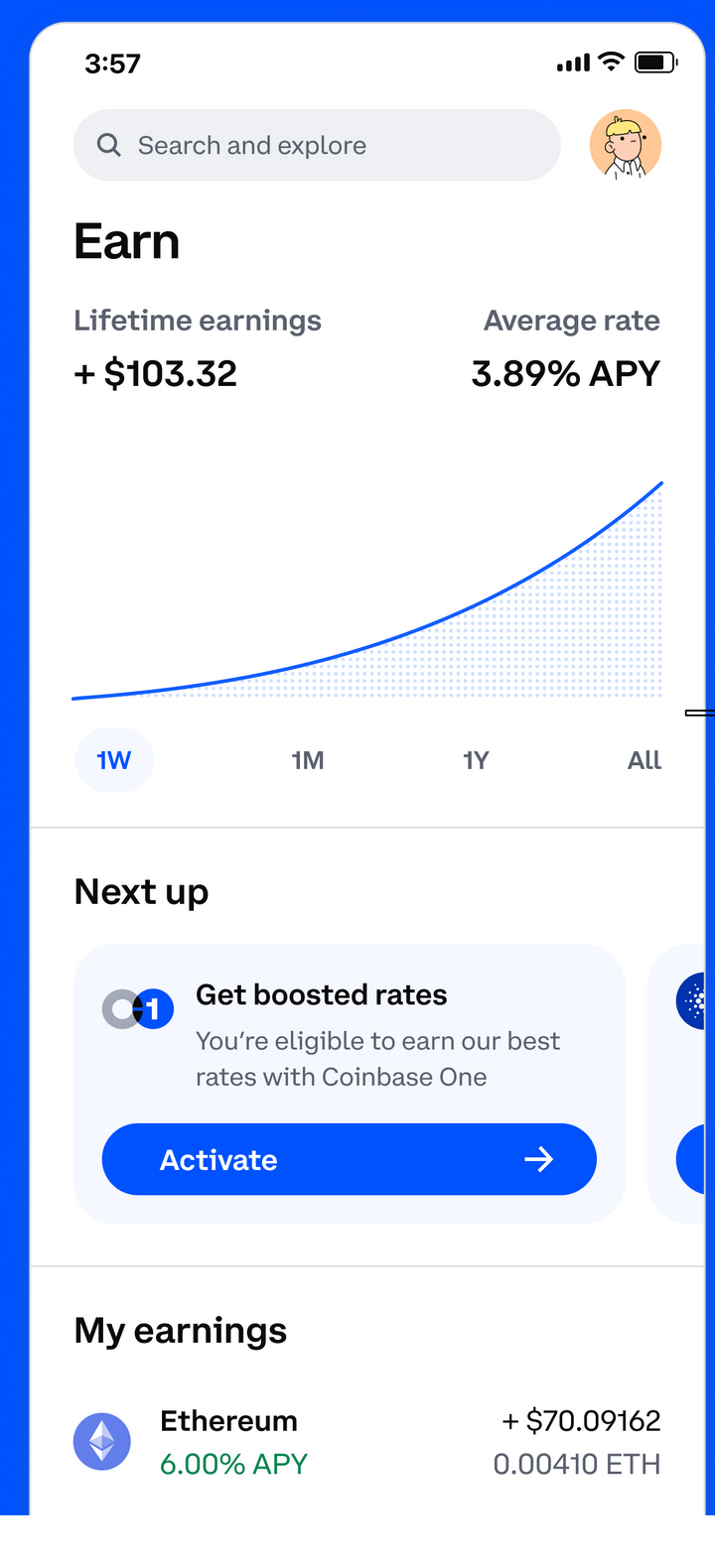 Staking on Coinbase