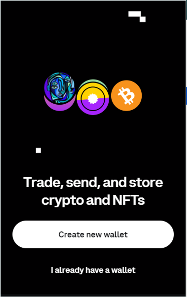Coinbase wallet create