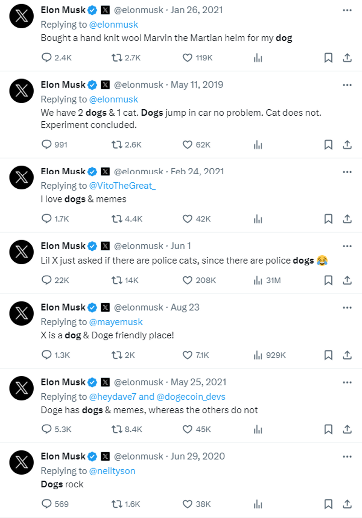 Elon Musk and DogeCoin price prediction